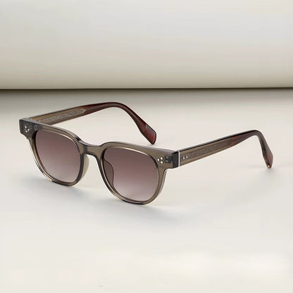 Retro Square Sunglasses with Clean Lines