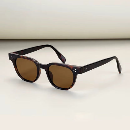 Retro Square Sunglasses with Clean Lines
