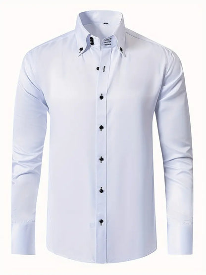 Charles | Elegant Formal Shirt with Buttons