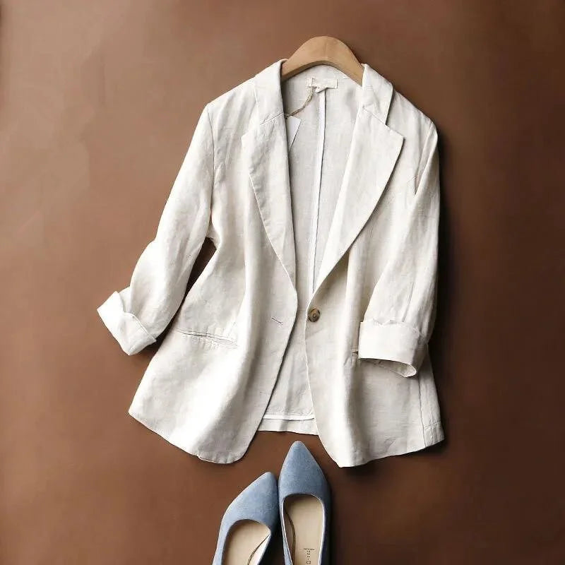 Lia | Women's Lightweight Linen Summer Jacket