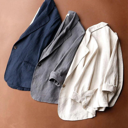 Lia | Women's Lightweight Linen Summer Jacket