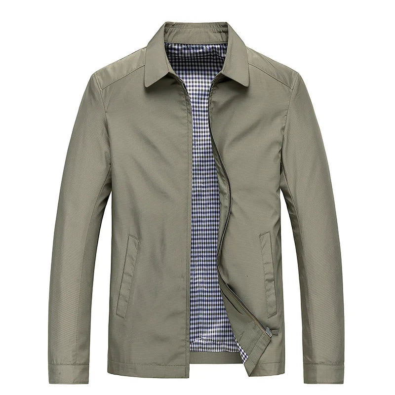 Drake | Men's Zip-Up Casual Jacket