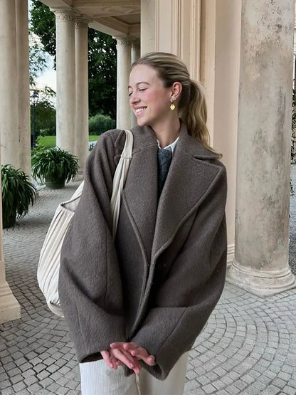 Olivia | Women's Oversized Double-Breasted Coat