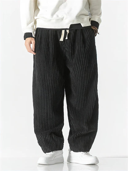 Callum | Relaxed Fit Refined Corduroy Trousers