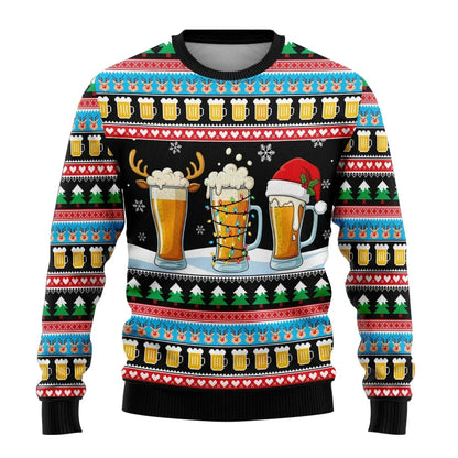 Olaf | Mens Christmas Jumper Snowman Round Neck