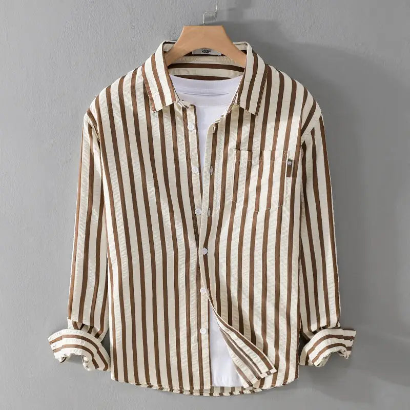 Niels | Striped Button-Down Shirt