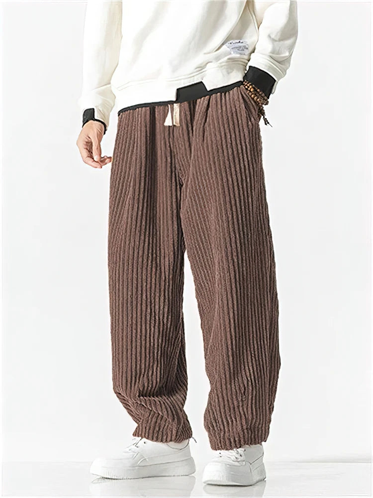 Callum | Relaxed Fit Refined Corduroy Trousers