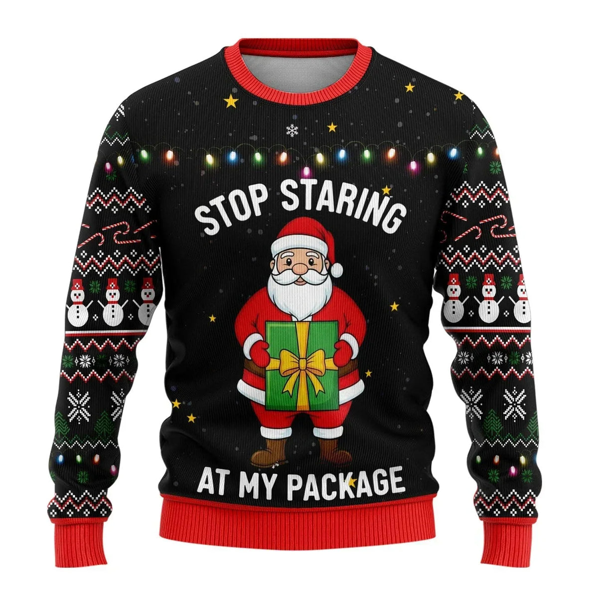 Olaf | Mens Christmas Jumper Snowman Round Neck