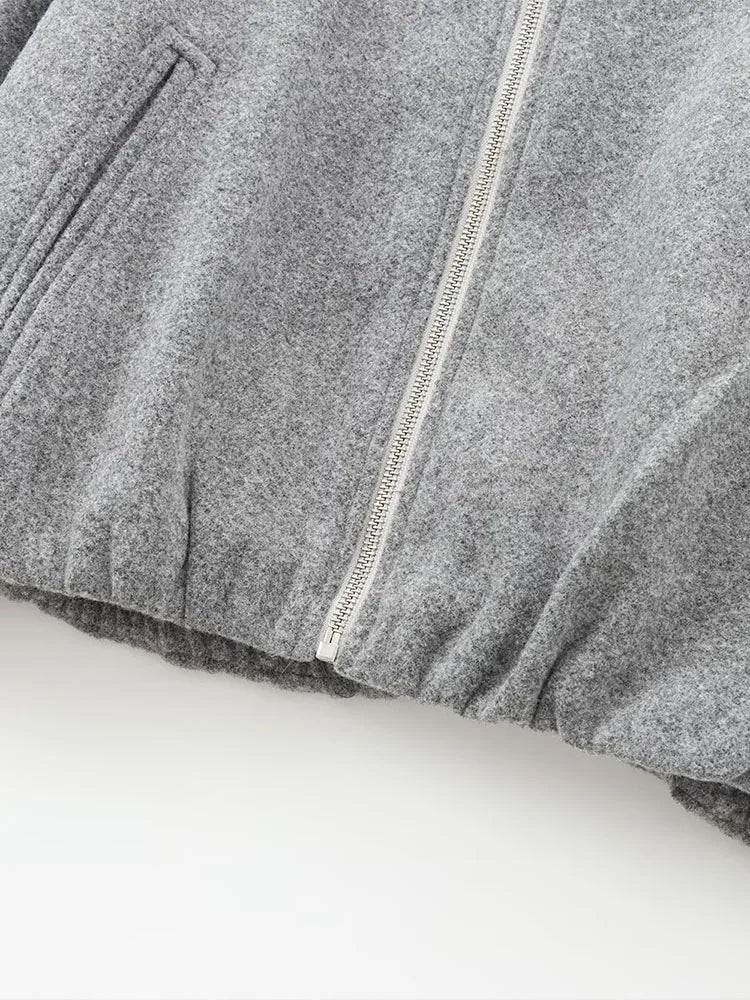 Lisa | Women's Trendy Zip-Up Bomber Jacket