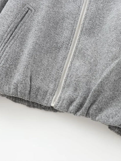 Lisa | Women's Trendy Zip-Up Bomber Jacket