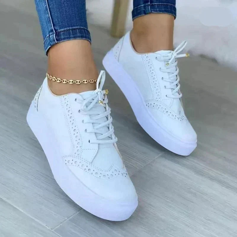 Rita | Women's Orthopedic Leather Sneakers