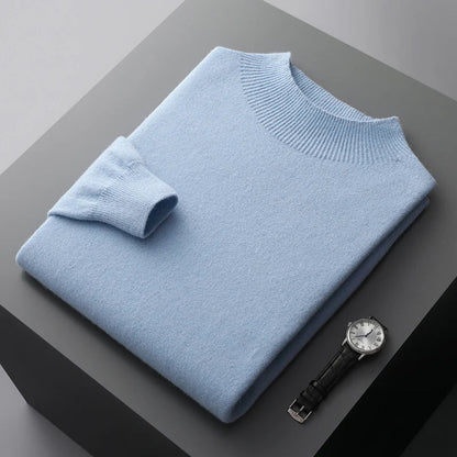 Louie | Men's Mock Neck Sweater