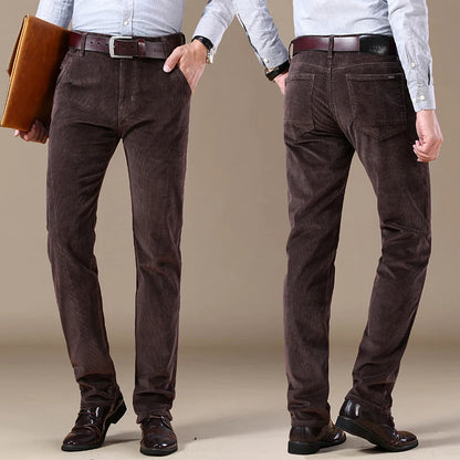 Harlow | Relaxed Fit Refined Corduroy Trousers