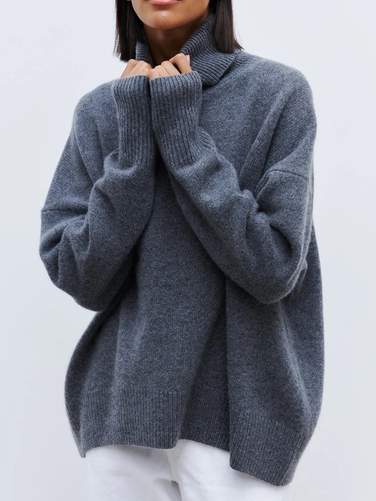 Leona | Women's Oversized Turtleneck Sweater