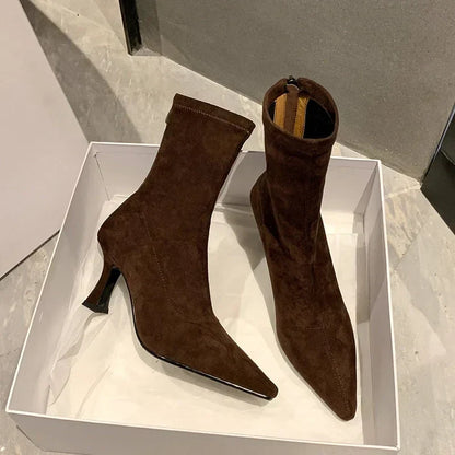 Doris | Women's Pointed Heel Boots