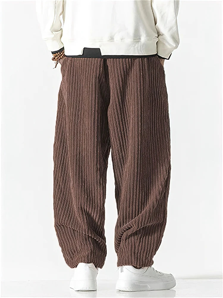 Callum | Relaxed Fit Refined Corduroy Trousers