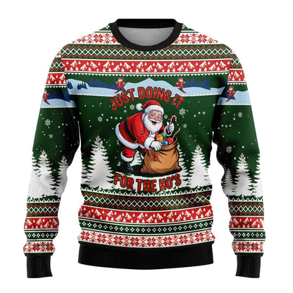 Olaf | Mens Christmas Jumper Snowman Round Neck