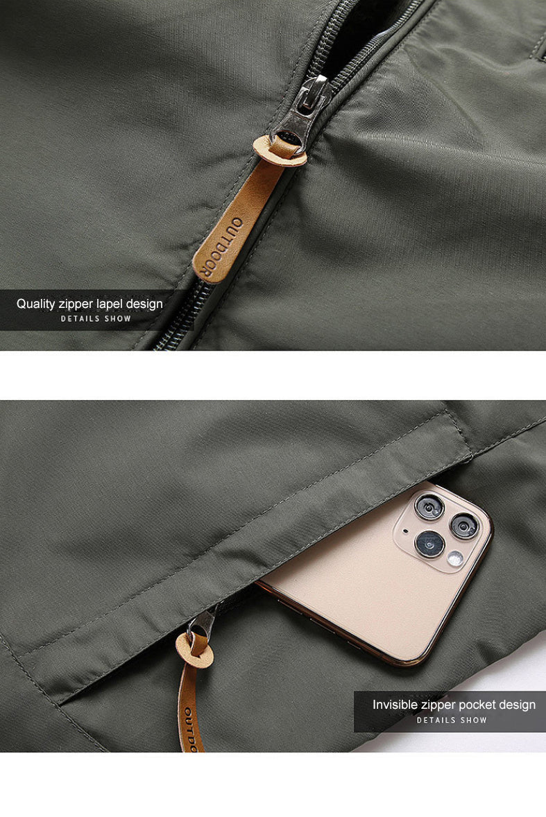 Zane | Men's Hooded Casual Jacket