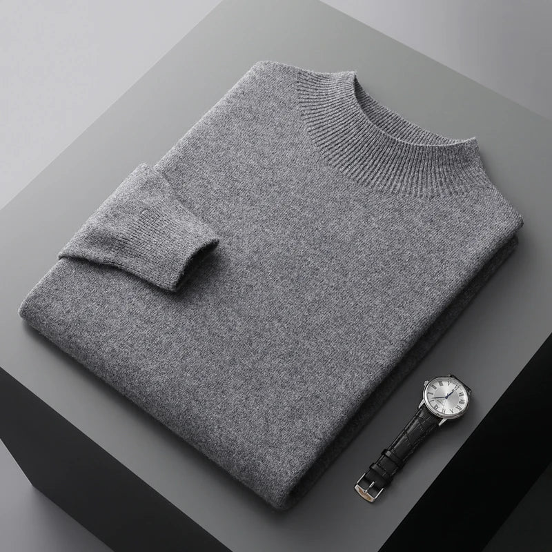 Louie | Men's Mock Neck Sweater