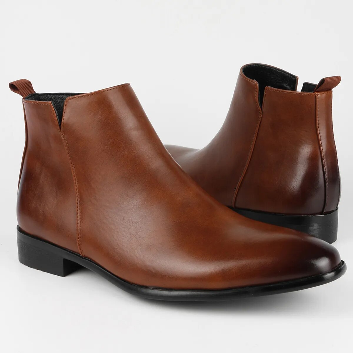 Beck | Men's Minimalist Leather Chelsea Boots