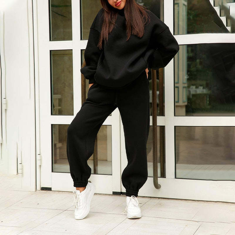 Esther | Women's Relaxed Fit Hoodie Jogger Set