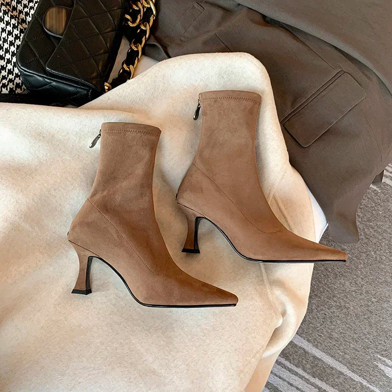 Doris | Women's Pointed Heel Boots