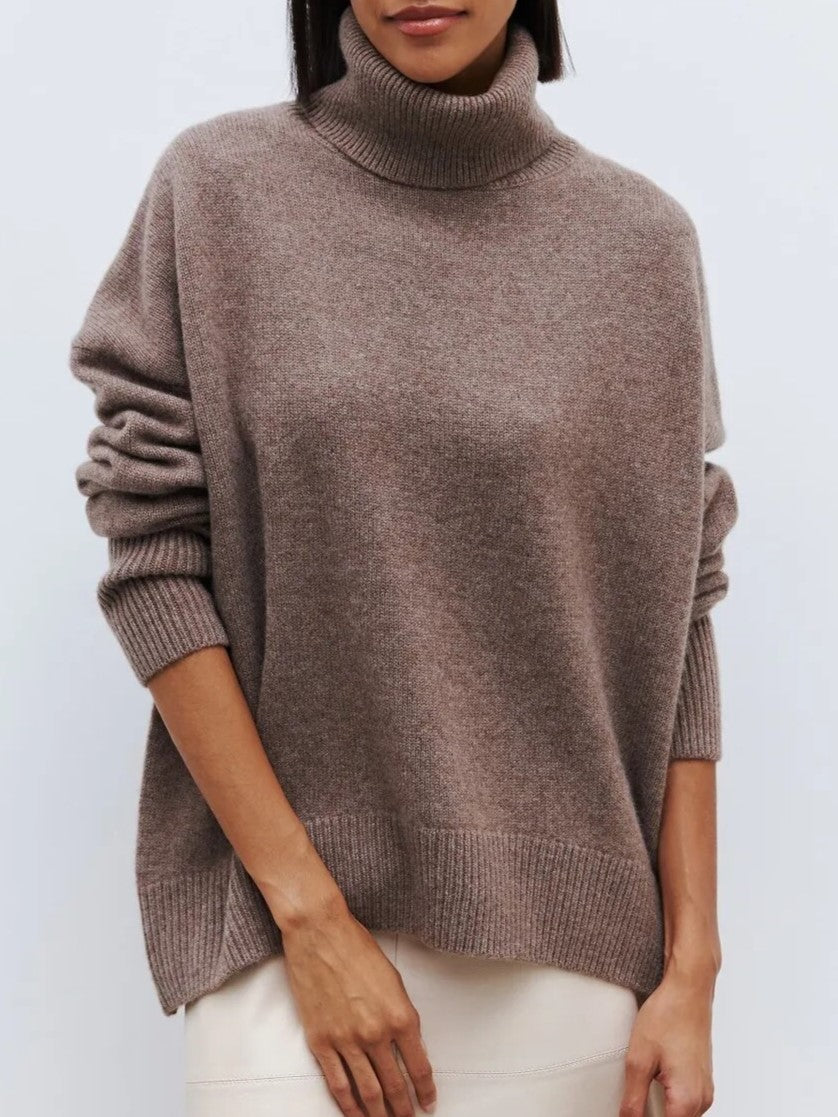 Leona | Women's Oversized Turtleneck Sweater