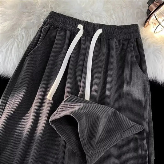 Daxton | Retro Straight Leg Corduroy Trousers
