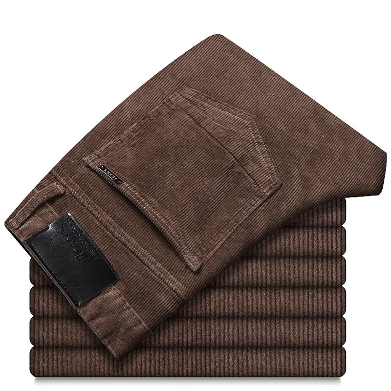 Harlow | Relaxed Fit Refined Corduroy Trousers