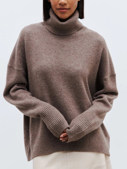 Leona | Women's Oversized Turtleneck Sweater