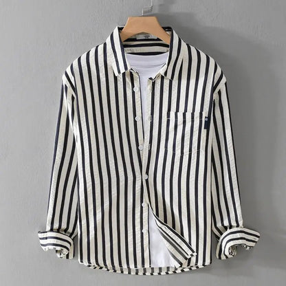 Niels | Striped Button-Down Shirt