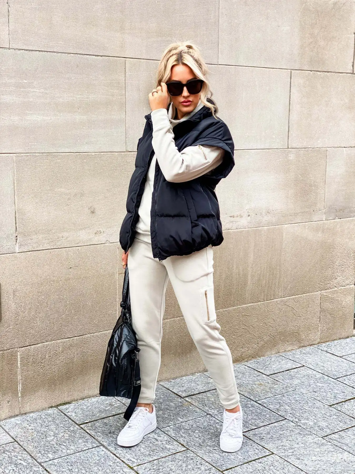 Bronte | Cropped Quilted Puffer Vest