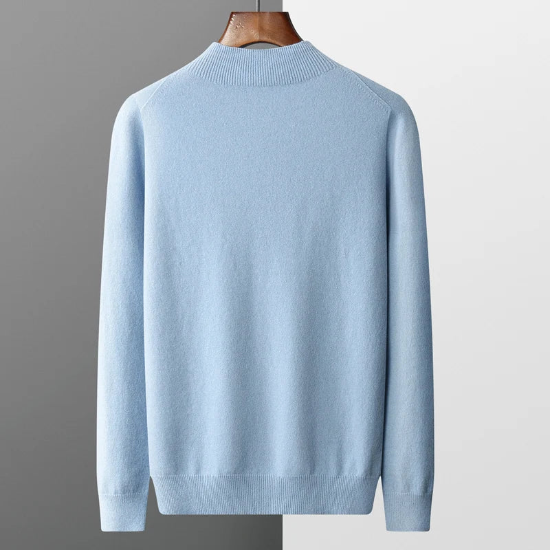 Louie | Men's Mock Neck Sweater