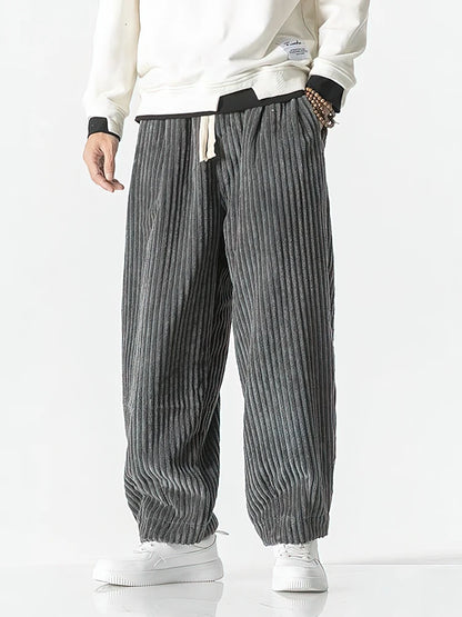 Callum | Relaxed Fit Refined Corduroy Trousers