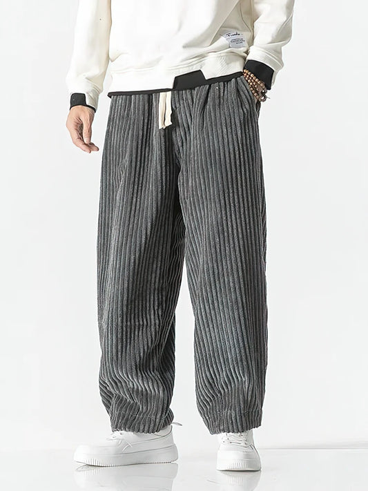 Callum | Relaxed Fit Refined Corduroy Trousers