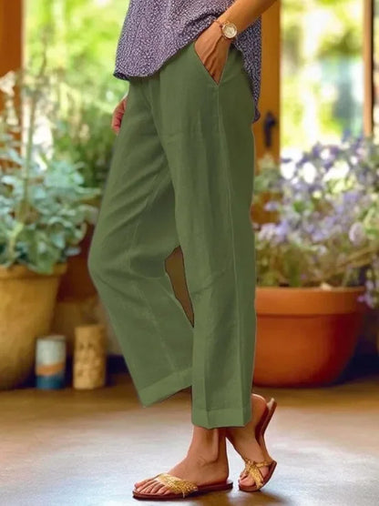 Coco | Coastal Breeze Wide Leg Pants