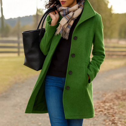 Kim | Women's Elegant Wool Winter Coat