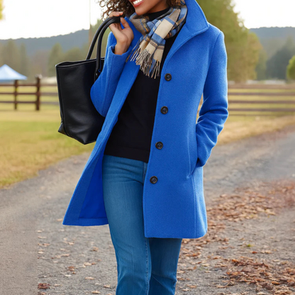 Kim | Women's Elegant Wool Winter Coat