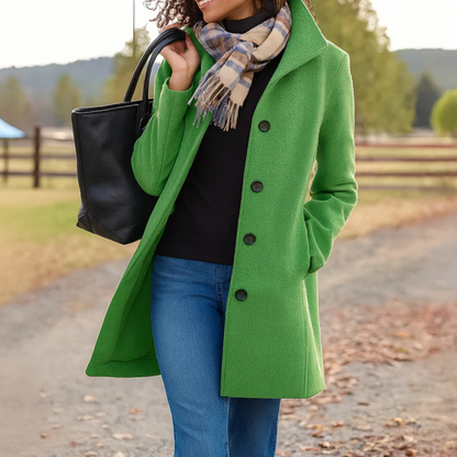 Kim | Women's Elegant Wool Winter Coat