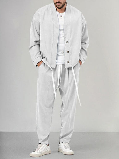 Raphael | Men's Relaxed Fit Two-Piece Pant Set