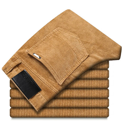 Harlow | Relaxed Fit Refined Corduroy Trousers