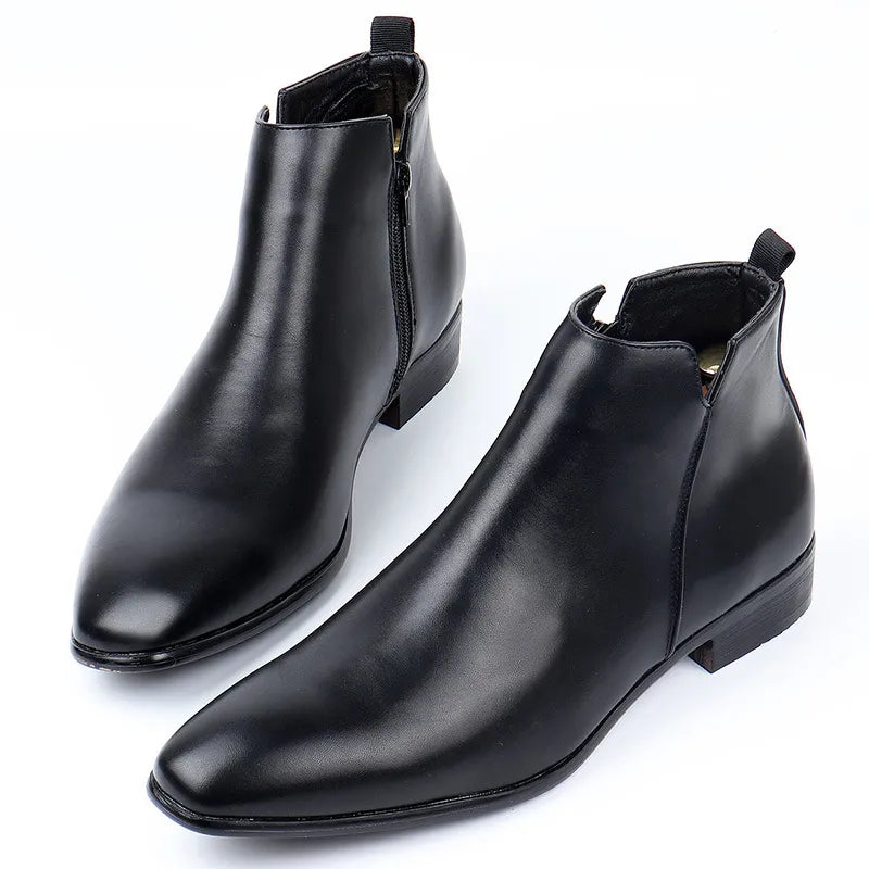 Beck | Men's Minimalist Leather Chelsea Boots