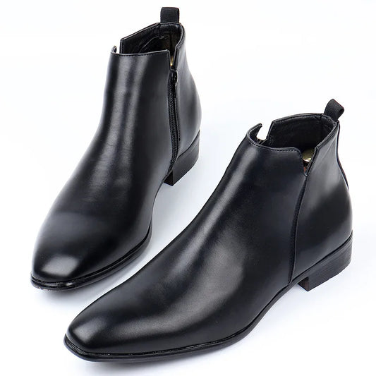 Beck | Men's Minimalist Leather Chelsea Boots
