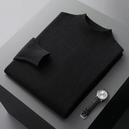 Louie | Men's Mock Neck Sweater