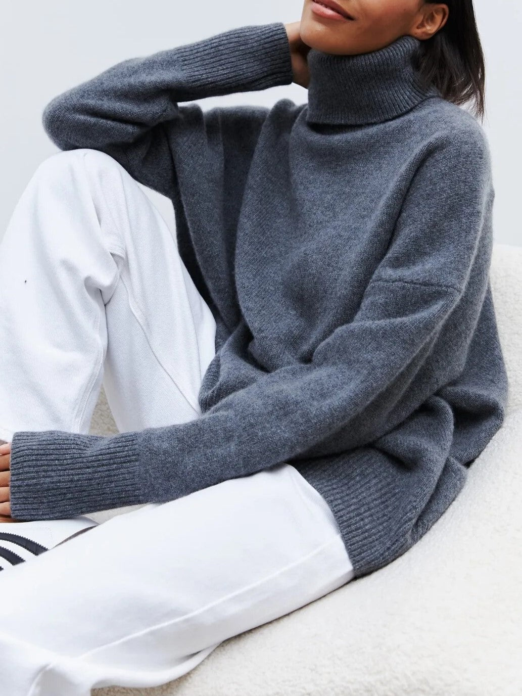 Leona | Women's Oversized Turtleneck Sweater