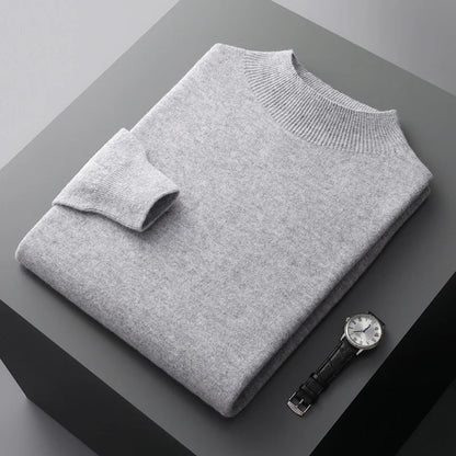 Louie | Men's Mock Neck Sweater
