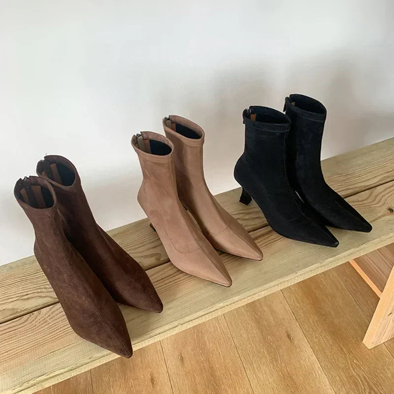 Doris | Women's Pointed Heel Boots