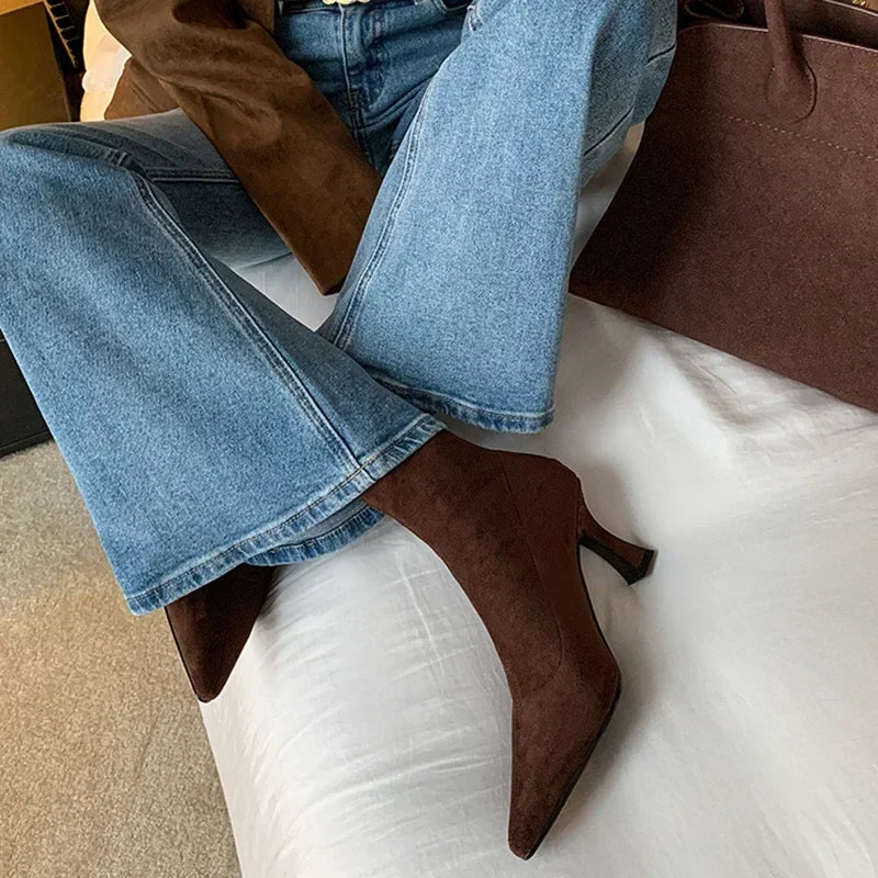 Doris | Women's Pointed Heel Boots