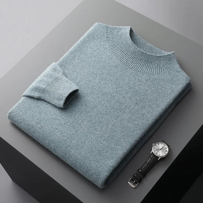 Louie | Men's Mock Neck Sweater