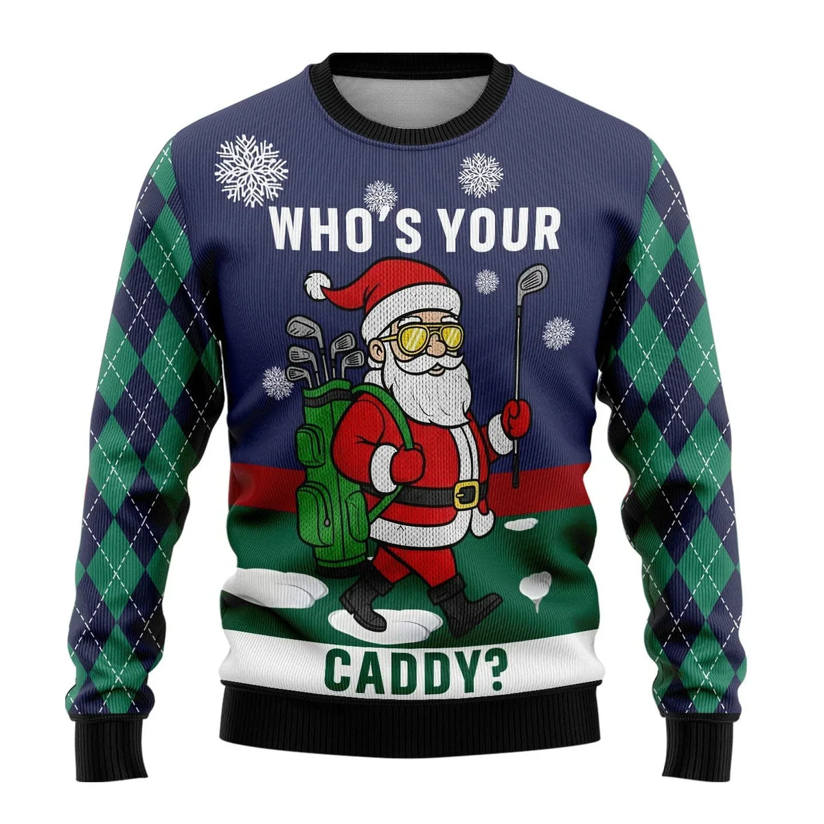 Olaf | Mens Christmas Jumper Snowman Round Neck